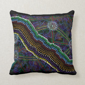 Australian Aboriginal Design Cushion
