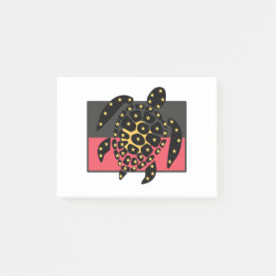 Australian Aboriginal Flag And Sea Turtle Post-it Notes