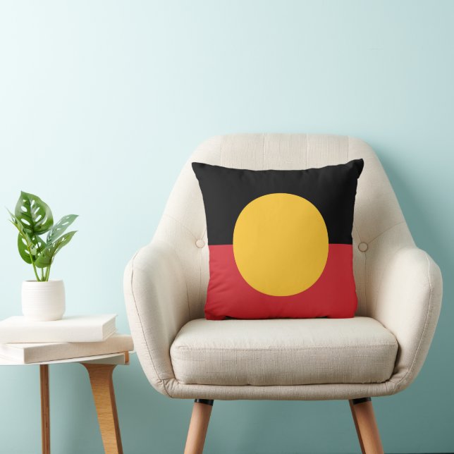Australian Aboriginal flag  Cushion (Chair)
