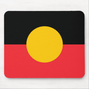 Australian Aboriginal flag Mouse Pad