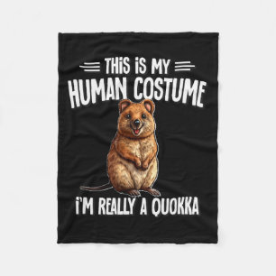 Australian Animal Quokka Shirts & Hoodies Cute Fleece Blanket