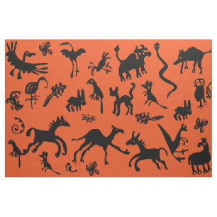Australian animals fabric