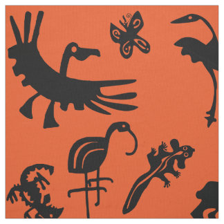 Australian animals fabric
