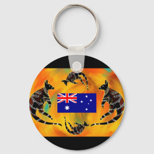 AUSTRALIAN ART KEY RING