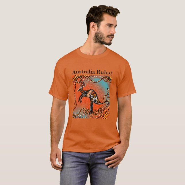 AUSTRALIAN ART                    T-Shirt (Front Full)