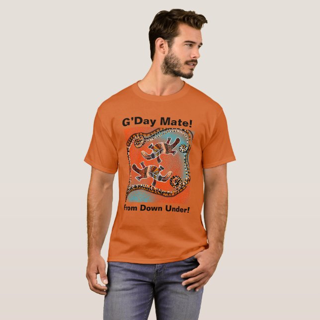 AUSTRALIAN ART                    T-Shirt (Front Full)