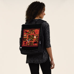 Australian Authentic Aboriginal art Backpack