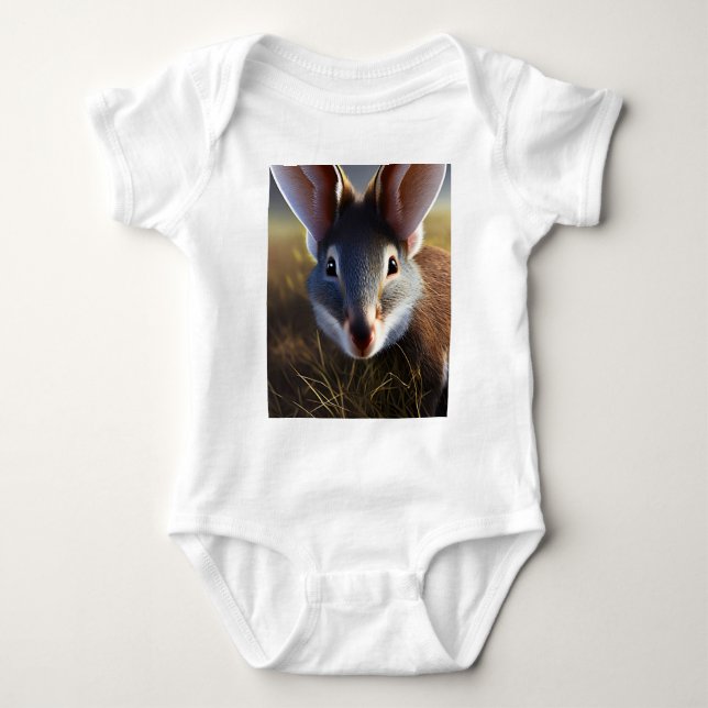 Australian Bilby Alert, Baby Bodysuit (Front)