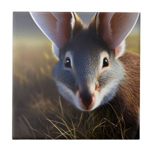 Australian Bilby Alert, Ceramic Tile