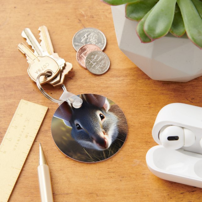Australian Bilby Alert, Keyring (Desk)