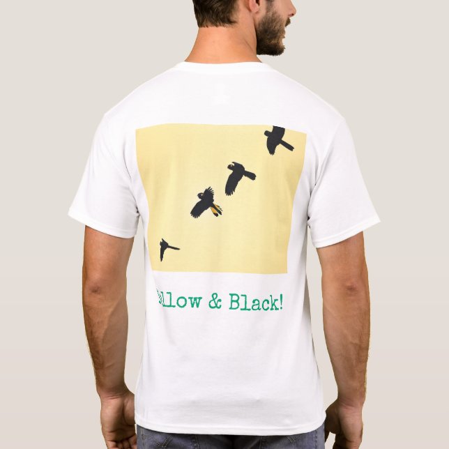 Australian bird print t shirt (Back)