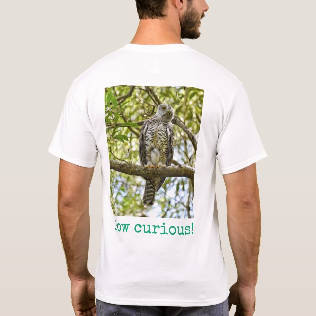 Australian bird print t shirt (Back)