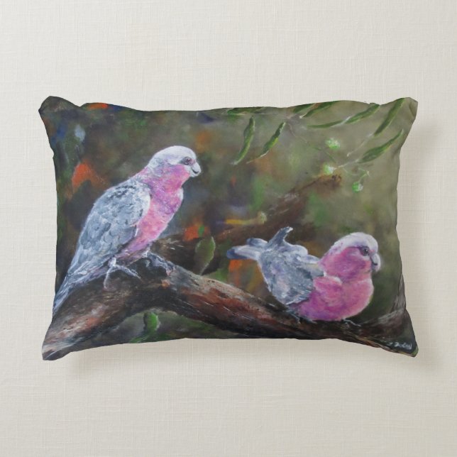 Australian Birdlife Pillow (Front)