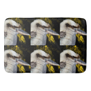 Australian Blue Winged Kookaburra, Bath Mat