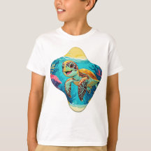 Australian Boho Turtle - Sunny Splash