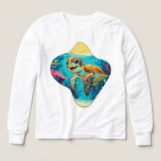 Australian Boho Turtle T-Shirt | Sunny Splash