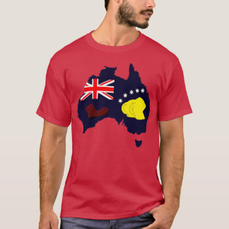 Australian Booting Flag T-Shirt
