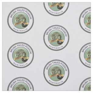 Australian brush tailed possum fabric