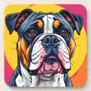 Australian Bulldog dog Coaster