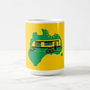 Australian Caravan Camping Coffee Mug
