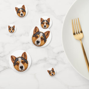 Australian Cattle Dog 3D Inspired Confetti