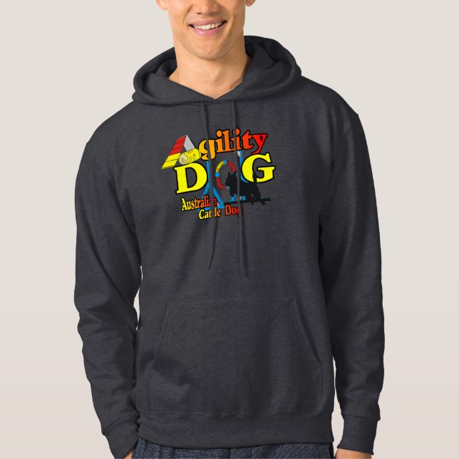 Australian Cattle Dog Agility Hoodie (Front)