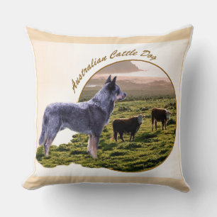 Australian Cattle Dog Art Cushion