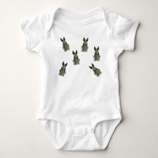 Australian Cattle Dog Blue Heeler Dog One-Piece Baby Bodysuit