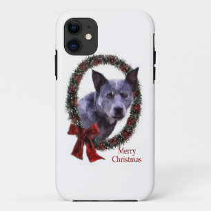 Australian Cattle Dog Christmas Case-Mate iPhone Case