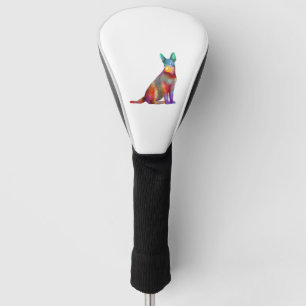 Australian Cattle Dog Colourful Golf Head Cover
