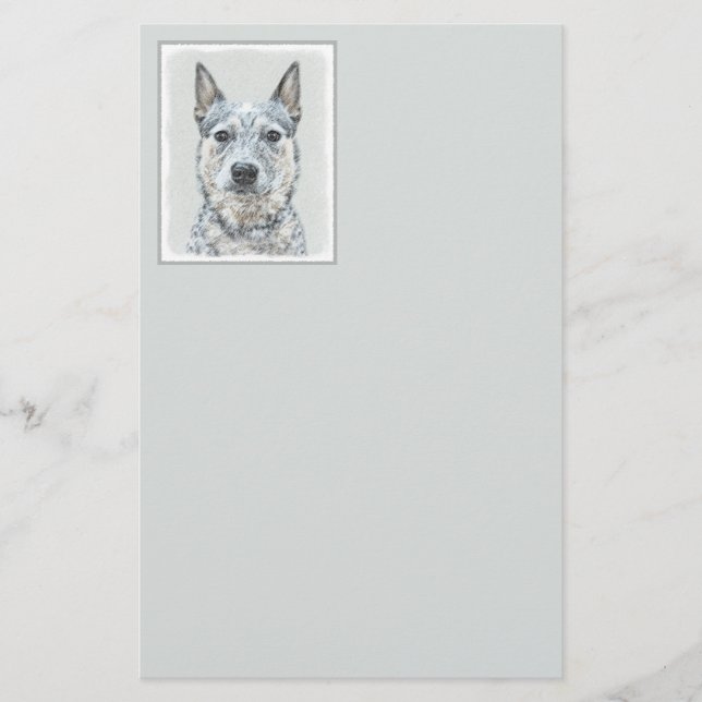 Australian Cattle Dog - Cute Original Dog Art (Front)