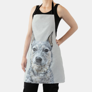 Australian Cattle Dog - Cute Original Dog Art Apron