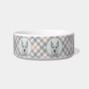 Australian Cattle Dog - Cute Original Dog Art Bowl