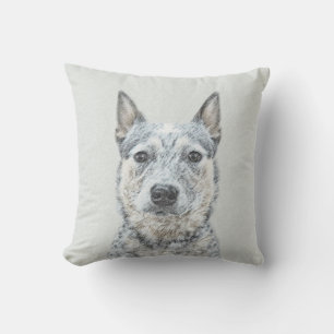 Australian Cattle Dog - Cute Original Dog Art Cushion