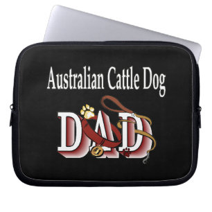 Australian Cattle Dog Dad Laptop Sleeve