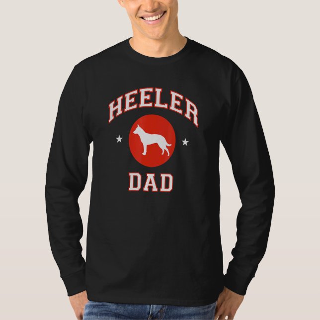 Australian Cattle Dog Dad T-Shirt (Front)
