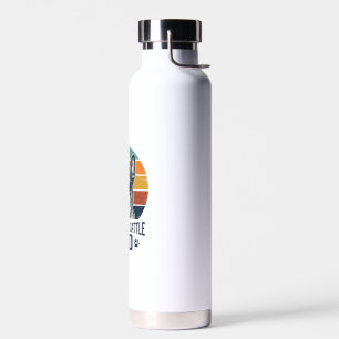 Australian Cattle Dog Dad Vintage Sunset Shirt_1 Water Bottle