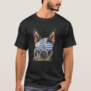Australian Cattle Dog Dog Uruguay Sunglasses T-Shirt