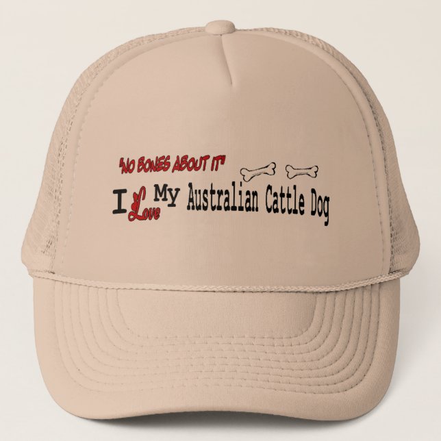 Australian Cattle Dog Gifts Trucker Hat (Front)