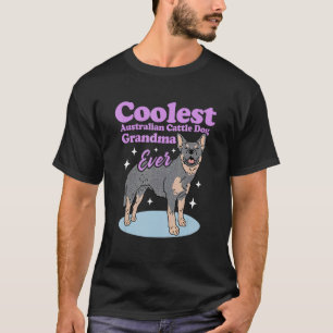 Australian Cattle Dog Grandma Dog Owner Heeler_2 T-Shirt