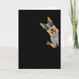 Australian Cattle Dog Heeler Card