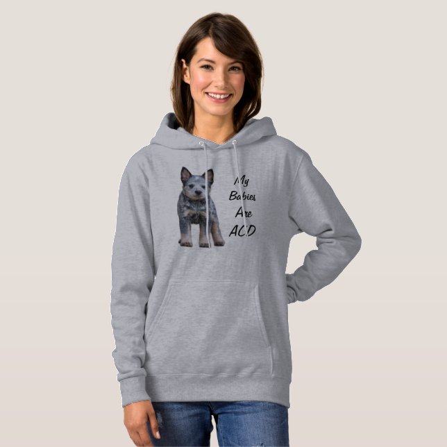 Australian Cattle Dog Hoodie (Front Full)
