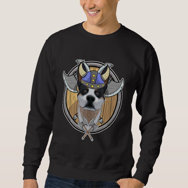 Australian Cattle Dog I Valhalla I Viking Sweatshirt (Front)