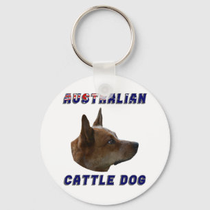 Australian Cattle Dog Key Ring