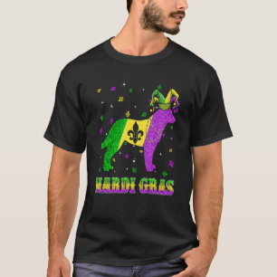 Australian Cattle Dog Mardi Gras Carnival Jester B T-Shirt