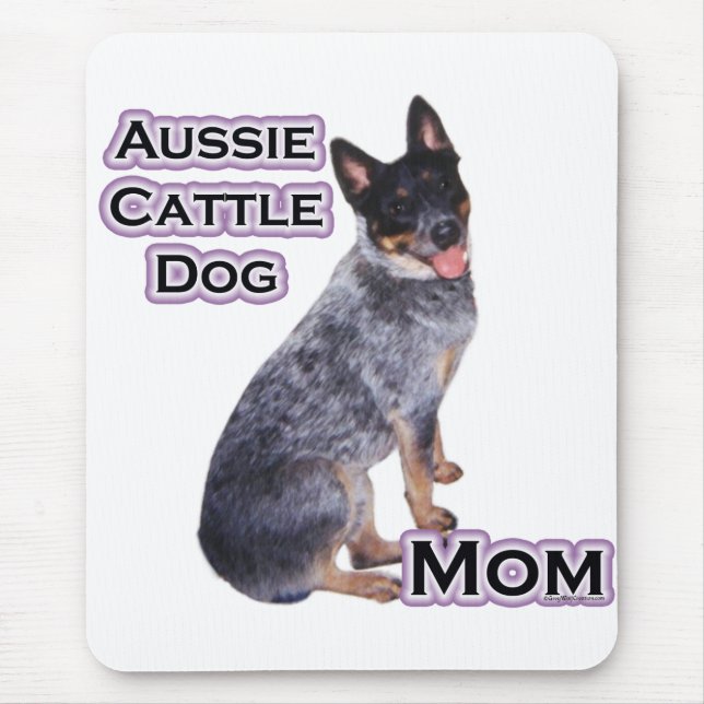 Australian Cattle Dog Mum 4 Mouse Pad (Front)