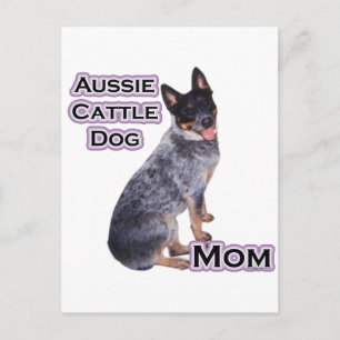 Australian Cattle Dog Mum 4 Postcard