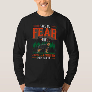 Australian Cattle Dog Mum Blue Heeler Cattle Dog P T-Shirt
