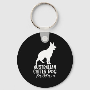 Australian Cattle Dog Mum Key Ring