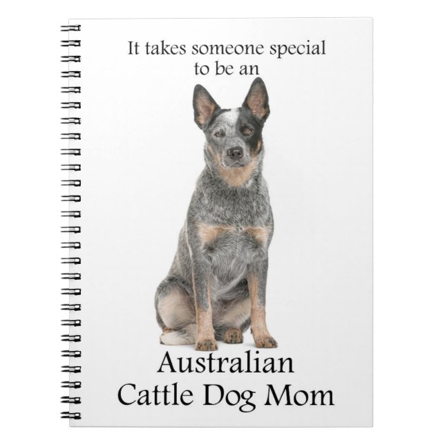 Australian Cattle Dog Mum Notebook (Front)